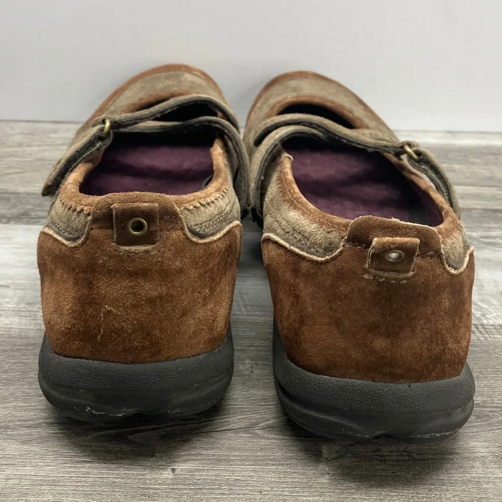 Privo by Clarks Womens Brown Suede Mary Jane Flats Comfort Shoes 76450 Size 8.5M - Picture 4 of 7